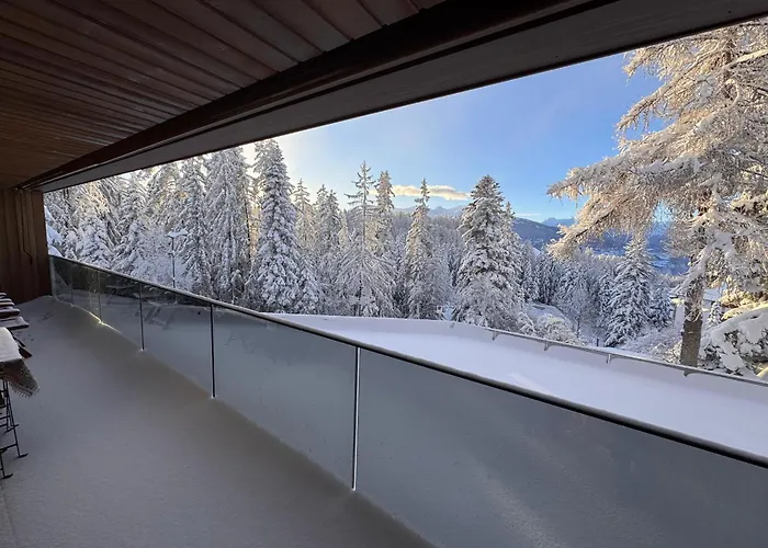Holiday home Renovated Mountain View - Les Eperviers Crans-Montana